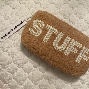 Brand New Stoney Clover Lane “STUFF” pouch